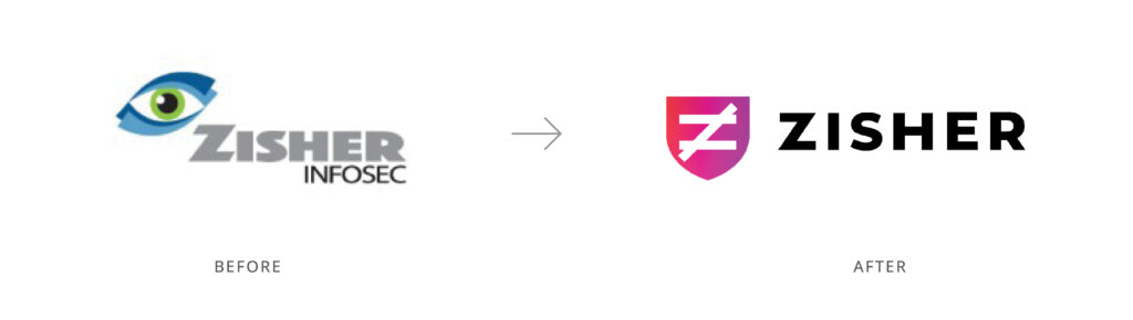 zisher-rebrand-old-vs-new-logo