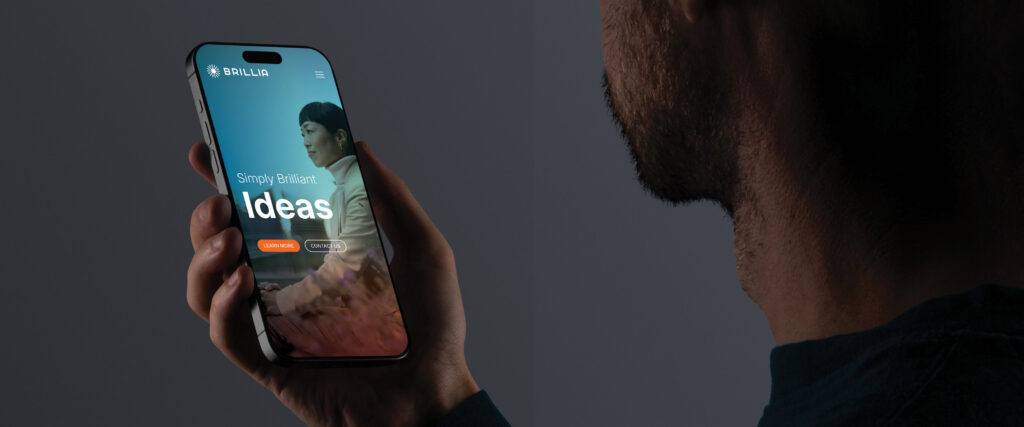 brillia-rebrand-mobile-website